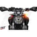 TST Industries MECH-GTR Front LED Turn Signals for Yamaha FZ1, FZ-07, and FZ-09 (up to 2020)